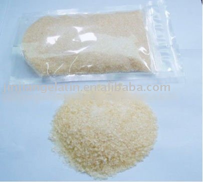 food gelatine, edible gelatin  ( cow ,cattle and porcine gelatine)