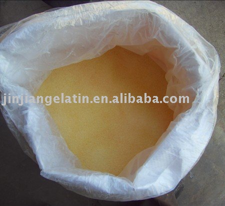 food gelatine, edible gelatine   ( fish scale or skin gelatine for food additives, health )