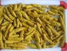 tumeric finger, peas