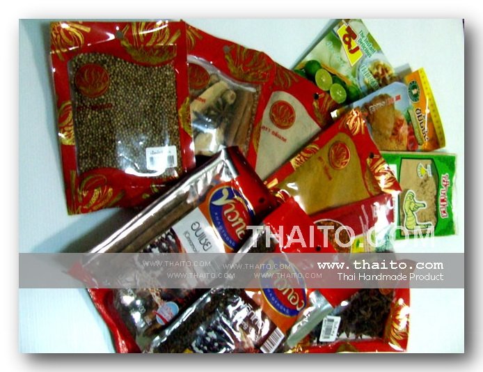 Thai Spice and herb Set 3 with 11 Thai Spice and Herb