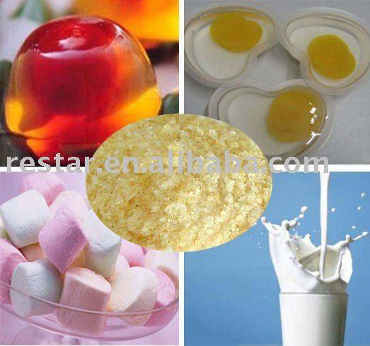  marshmellow  skin gelatin
