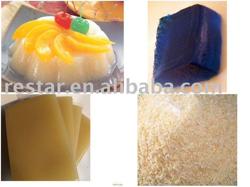 Technical pork skin gelatine glue