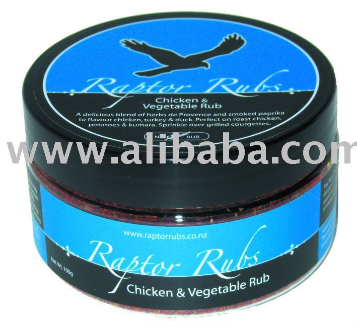 Chicken   Vegetable Rub Seasoning