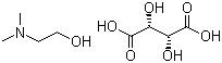 N,N-Dimethylethanolamine (+)-bitartrate salt