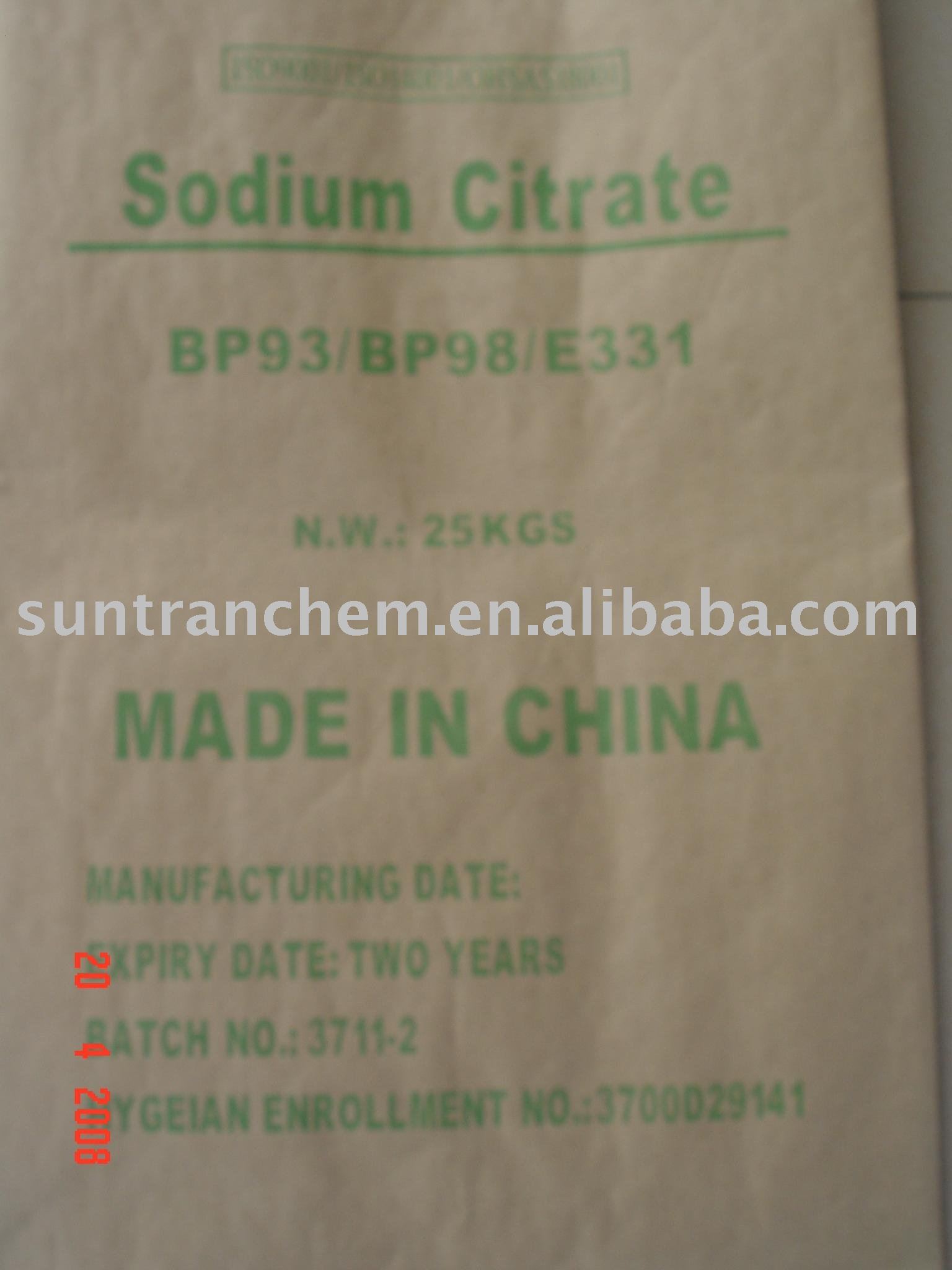 Citric Acid/ Sodium Citrate