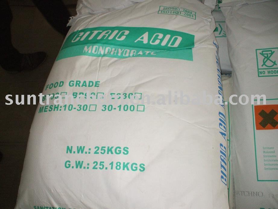 BP 98 Citric Acid  Monohydrate