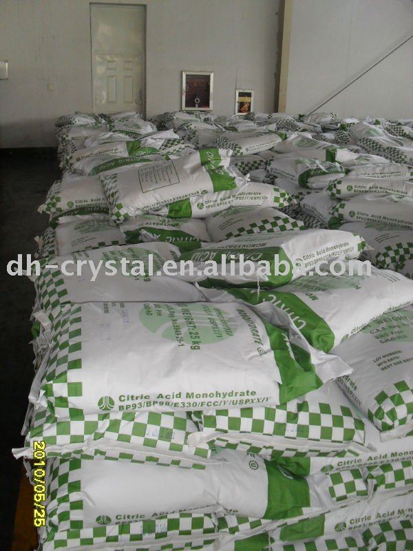 Citric acid monohydrate BP93