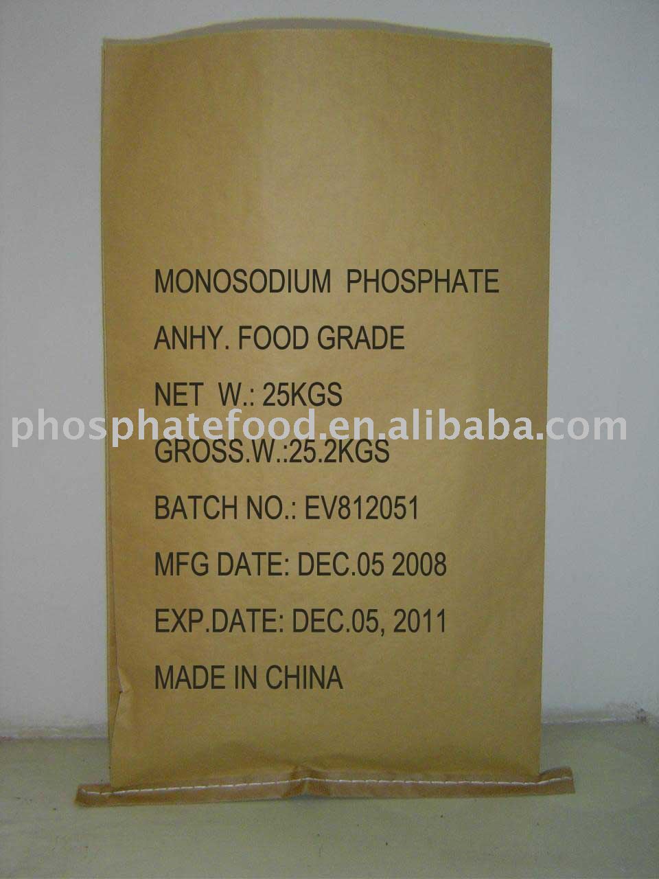 MONOSODIUM PHOSPHATE ANHYDROUS FOOD GRADE