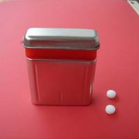 Tin with Sugarfree Peppermint Candy