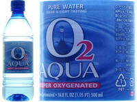 O2  Aqua   Drinking   Water  Purified 700% Oxyginated