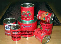 Canned Tomato Paste/Canned Tomato Sauce