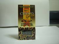 Roasted Coffee Beans Covered with  Dark   Chocolate 