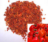 Dehydrated Red Bell Pepper