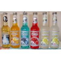 ALCOPOPS Alcoholic Beverages: 5. 5% Alc. Vol. in 275ml bottles, sparkling and flavored