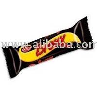 Marshmallow Sandwich Biscuits With  Banana   Flavour  Covering