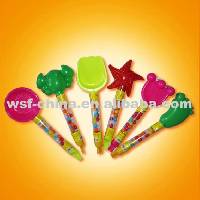 Beach whistle candy
