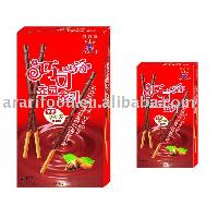 Chocolate Coated Stick Biscuit (Almond Flavor)