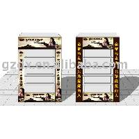 Chocolate exhibition frames