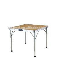 Outdoor Bamboo Folding Table