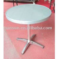 30 aluminum round folding  table ,  bar   table ,  outdoor  table 