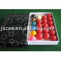 English billiard balls