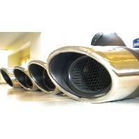 MB W203 W211 W220 exhaust muffler tips AMG quad bolt on