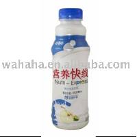 Wahaha Nutri-Express Milk and Fruit Juice Soft Drink Vanilla Flavor 500ml X 15 Bottles