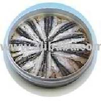 seafood-marinated anchovies in oil
