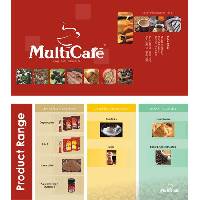 Spray Dried, Agglomerated Instant Coffee, Cappuccino, 3 In 1