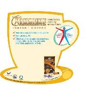 Alkaline white coffie. cappuccino instant coffie