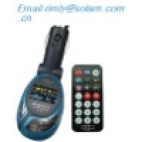 car mp3 player with built-in  flash   memory  and fm transmitter