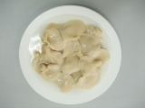 Salted Pleurotus Mushroom in Drum