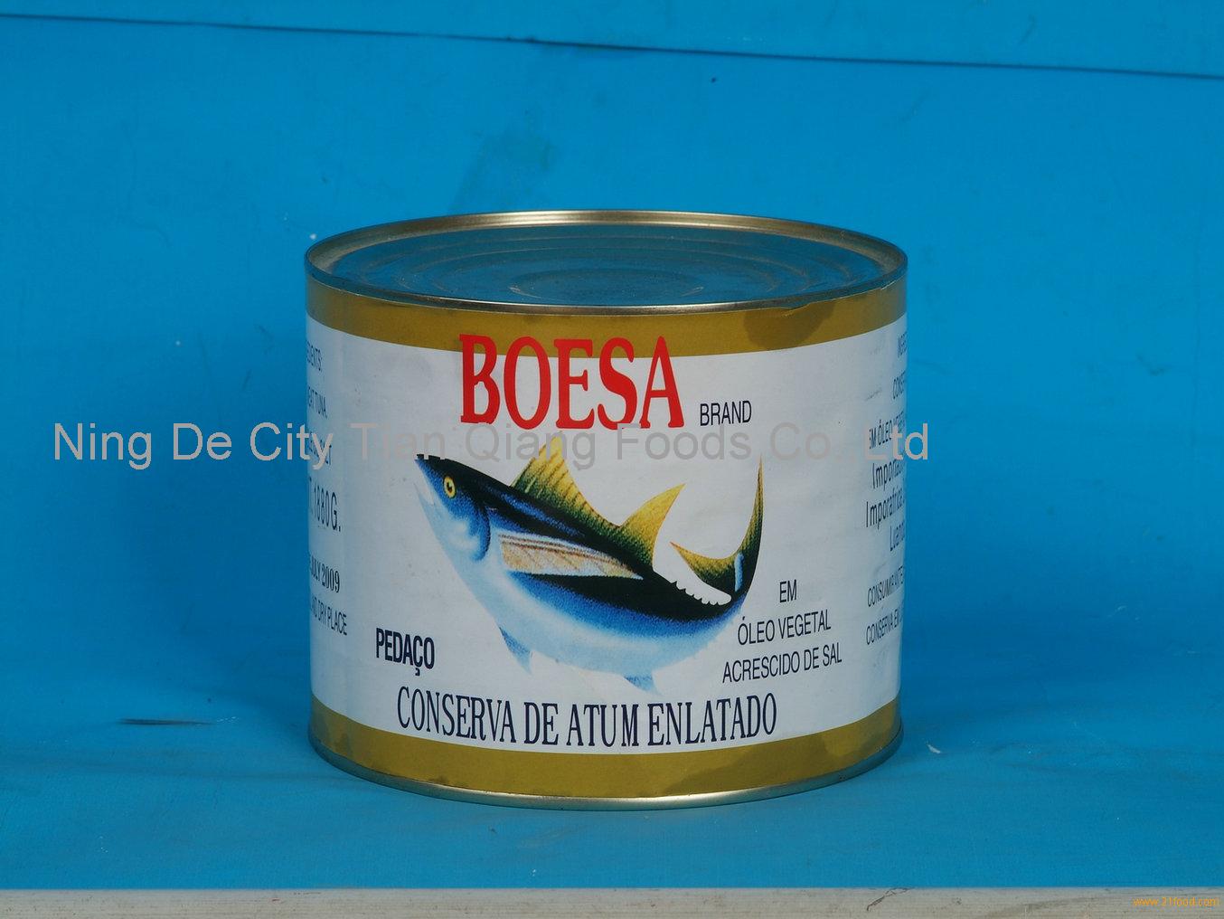 canned tuna in oil