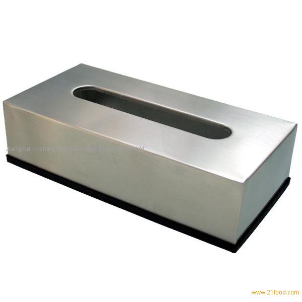 Stainless steel tissue boxes,China price supplier - 21food