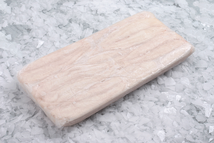 Pangasius fillets - shatter packed