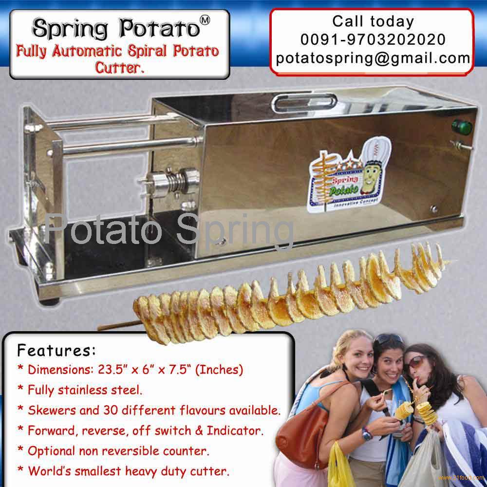 multifunctional tornado potato cutter curly fries ribbon fries cutter,China  price supplier - 21food