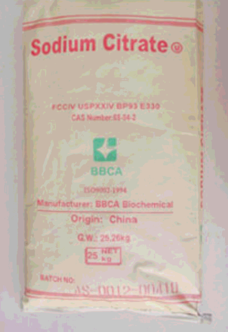 Sodium  Citrate Edible