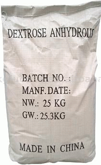 China Dextrose Anhydrous Food and pharm grade
