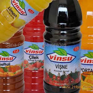 Vinsu Concentrated Peach Syrup Drink,Turkey Vinsu and OEM - YOUR LABEL ...