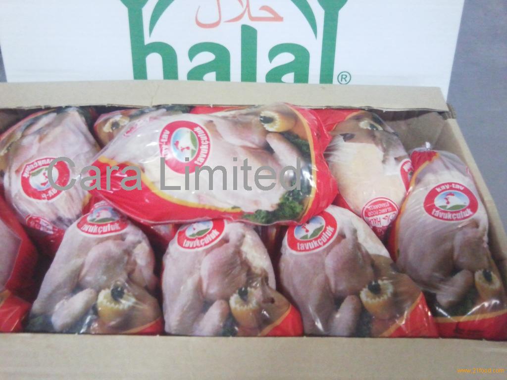 Frozen chicken and chicken products