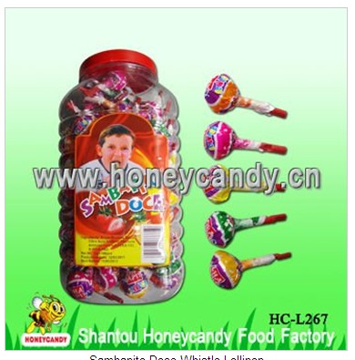 Sambapito Doce Whistle Lollipop,China HONEYCANDY price supplier - 21food