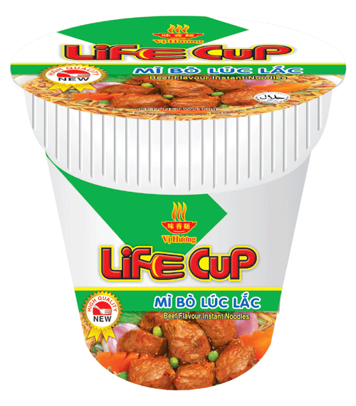 instant noodles in cup