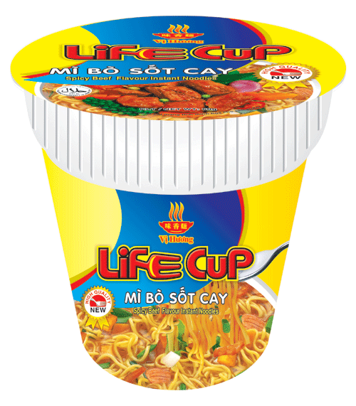 Spice Beef flavour Cup Instant noodles