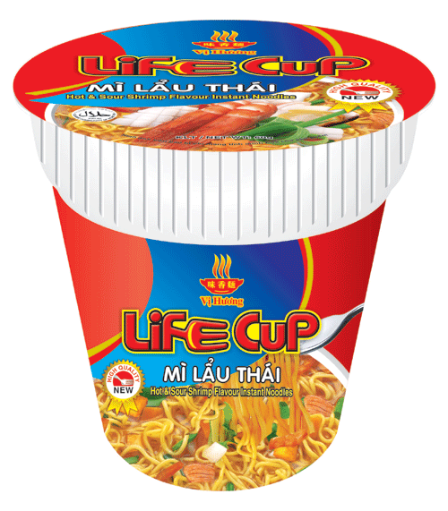 Hot & Sour Flavour Cup Instant noodles