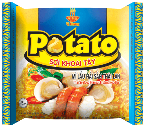 Potatoes Thai Seafood Flavour Instant Noodles