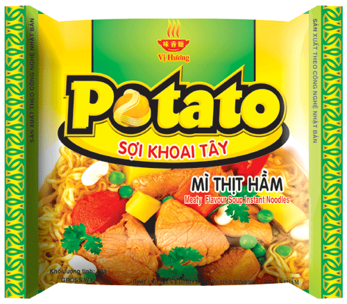 Potatoes Meaty Flavour instant noodles
