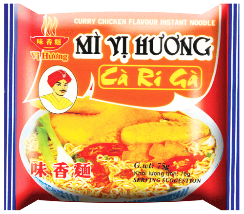 curry chicken Flavour Instant noodles 70gr