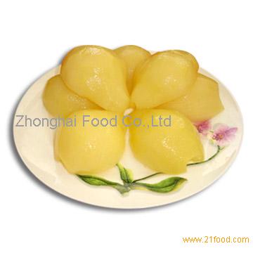 canned pear in syrup