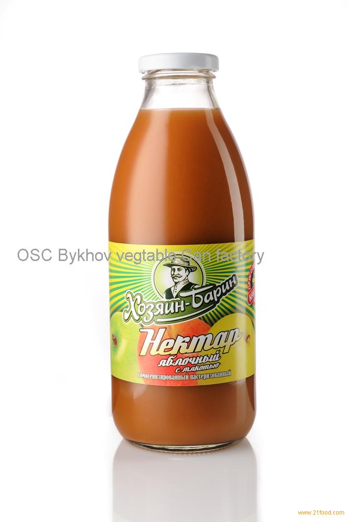 Apple juice with pulp, 0.75L