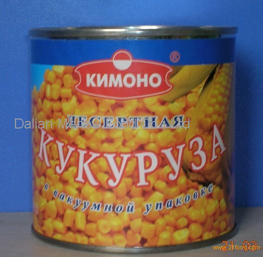 Vacuum Packed Canned Sweet Corn kernels 425ml tin from fresh materials ...